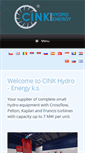 Mobile Screenshot of cink-hydro-energy.com